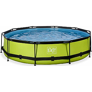 Outlet Lime dārza baseins ar filtra sūkni 360 x 76 cm