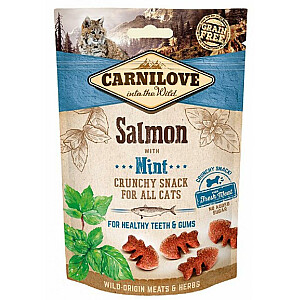 CARNILOVE Crunchy Snack Salmon & Mint для кошек - 50 г