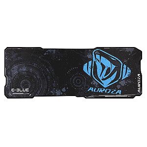 E-Blue Auroza XL spēļu peles paliktnis melns/zils 800x300mm