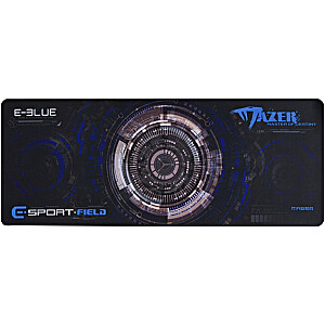 E-Blue Mazer XL spēļu peles paliktnis melns/zils 800x300mm