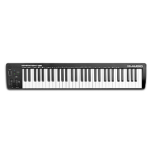 M-AUDIO Keystation 61 MK3 MIDI-клавиатура 61 клавиша USB Черный, Белый