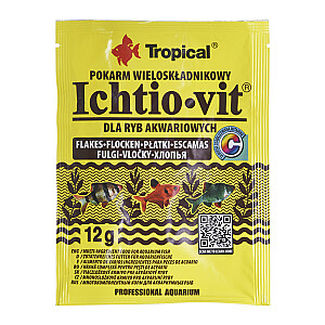TROPICAL Ichtio-Vit - barība akvārija zivtiņām - 12 g