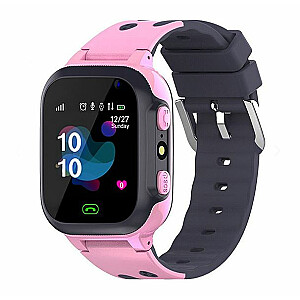 SMARTWATCH DENMEN KIDS PINK LOCATOR + ZIŅOJUMI + TĀLRUŅA zvani + SOS ALARMA + SIM kartes slots