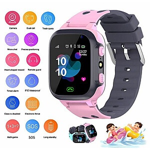 SMARTWATCH DENMEN KIDS PINK LOCATOR + ZIŅOJUMI + TĀLRUŅA zvani + SOS ALARMA + SIM kartes slots