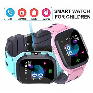 SMARTWATCH DENMEN KIDS PINK LOCATOR + ZIŅOJUMI + TĀLRUŅA zvani + SOS ALARMA + SIM kartes slots