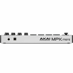 AKAI MPK Mini MK3 tastatūras vadības pults kontrolieris MIDI USB melns, balts