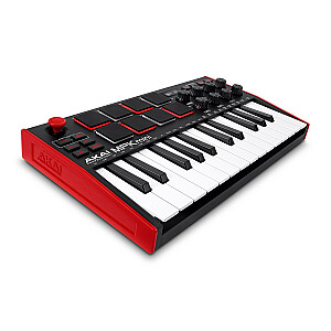 AKAI MPK Mini MK3 Клавиатура управления Пэд-контроллер MIDI USB Черный, Красный