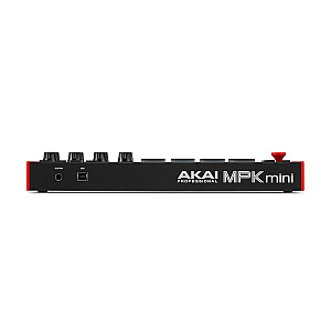 AKAI MPK Mini MK3 Keyboard Control Pad Controller MIDI USB Melns, Sarkans