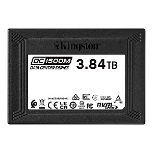 Kingston Technology DC1500M U.2 Enterprise SSD 3840 ГБ PCI Express 3.0 3D TLC NVMe