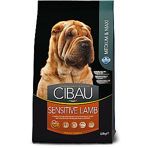 Farmina Pet Food SENSITIVE LAMB MEDIUM & MAXI 14 kg pieaugušajiem