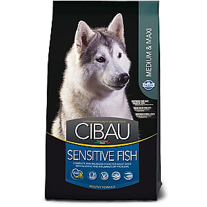 Farmina Cibau Sensitive Fish Medium/Maxi 12 кг + 2 кг
