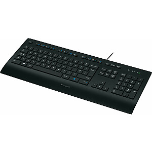 Проводная клавиатура Logitech K280e, черная, DE (920-008669)