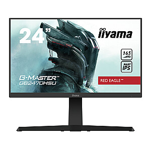 iiyama G-MASTER GB2470HSU-B1 datora monitors 60,5 cm (23,8") 1920 x 1080 pikseļi Full HD LED aizmugurgaismojums melns