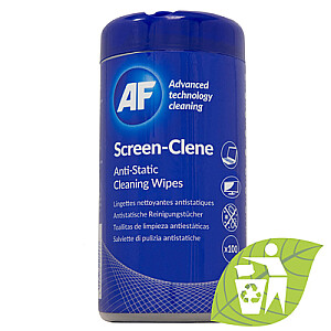 Салфетки для чистки AF TFT / LCD экранов антистатические 100 шт. ЭКО