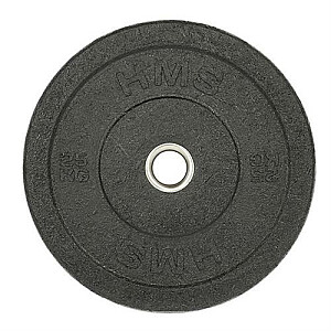 Olimpiskais disks Buferis 25 kg Melns HMS CHTBR25