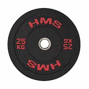 Olimpiskais disks Buferis 25 kg Sarkans HMS HTBR25