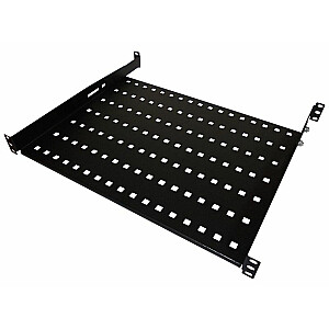 Alantec SA-P-19-1U-650-4-C-02 Fiksēts plaukts 19" 1U dziļums 650mm melns