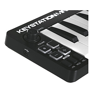 M-AUDIO Keystation Mini 32 MK3 MIDI-клавиатура 32 клавиши USB Черный, Белый