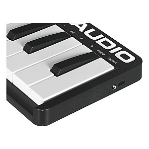 M-AUDIO Keystation Mini 32 MK3 MIDI-клавиатура 32 клавиши USB Черный, Белый