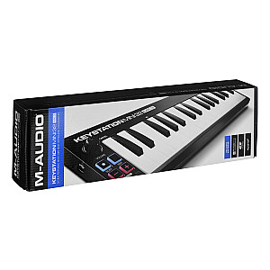 M-AUDIO Keystation Mini 32 MK3 MIDI tastatūra 32 taustiņi USB melns, balts