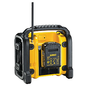 DEWALT DCR020-QW portatīvais digitālais radio melns, dzeltens