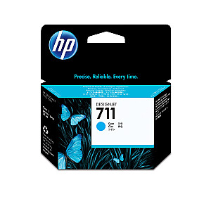 Картридж HP DesignJet с голубыми чернилами, 29 мл, 711