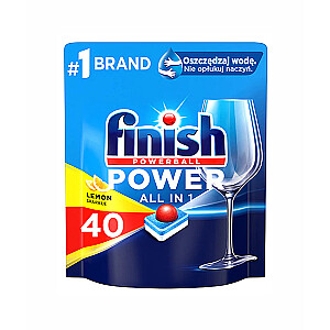 FINISH Tabletes Power All-in-1 40 Lemon