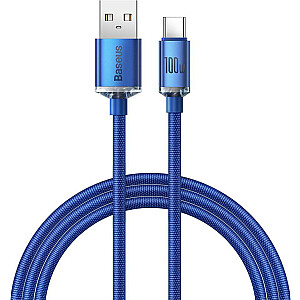 Синий кабель Baseus USB-A — USB-C, 1,2 м (baseus_20220224124551)