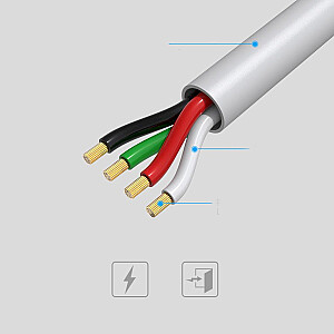 Remax Suji RC-134i USB / Lightning Cable 2.1A 1M black
