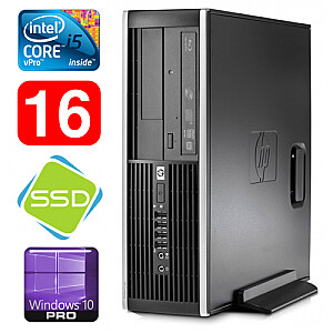 Personālais dators HP 8100 Elite SFF i5-650 16GB 120SSD DVD WIN10Pro