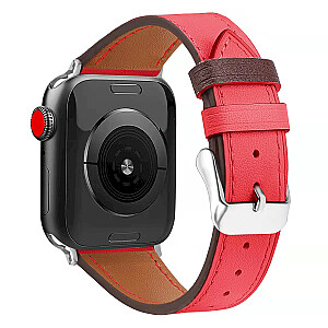 Fusion ādas siksniņa Apple Watch 38 / 40mm sarkana