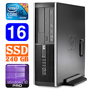 Персональный компьютер HP 8100 Elite SFF i5-650 16 ГБ 240SSD DVD WIN10Pro