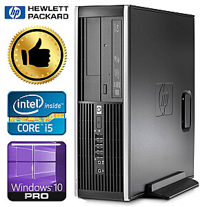 HP 8100 Elite SFF i5-650 16GB 120SSD+500GB GTX1650 4GB DVD WIN10PRO/W7P