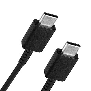 Samsung EP-DN980BBE USB-C–USB-C kabelis melns