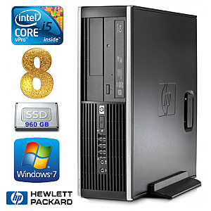 Персональный компьютер DVD-диск HP 8100 Elite SFF i5-650 8 ГБ 960SSD WIN7Pro