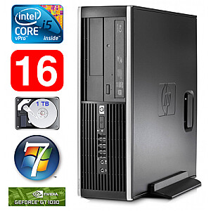 Personālais dators HP 8100 Elite SFF i5-650 16GB 1TB GT1030 2GB DVD WIN7Pro