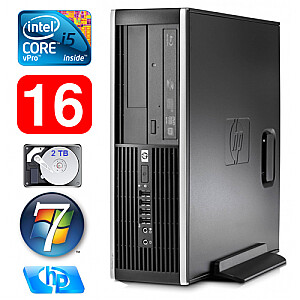 Personālais dators HP 8100 Elite SFF i5-650 16GB 2TB DVD WIN7Pro