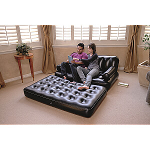 Надувной двухместный многофункциональный диван Bestway 5 в 1 с воздушным насосом Sidewinder AC