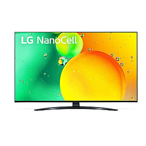 TV Set LG 75" 4K/Smart 3840x2160 Wireless LAN Bluetooth watchOS 75NANO763QA