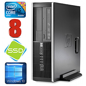 Personālais dators HP 8100 Elite SFF i5-650 8GB 120SSD DVD WIN10