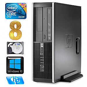 Personālais dators HP 8100 Elite SFF i5-650 8GB 2TB DVD WIN10