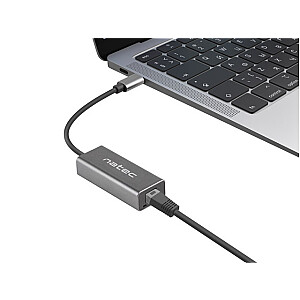 NATEC CRICKET 1GB USB-C 3.1 1X RJ45 TĪKLA KARTE