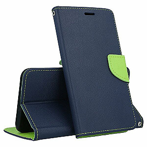 Mocco Fancy Case Чехол Книжка для телефона Samsung Galaxy A42 5G Синий - Зелёный