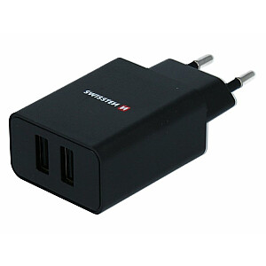 Swissten Premium Зарядное устройство 2 x USB 2.1А / 10.5W