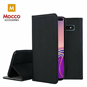 Mocco Smart Magnet Book Case Grāmatveida Maks Telefonam Xiaomi Redmi 10C 4G Melns