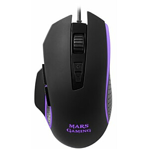 Mars Gaming MM018 Игровая мышь с Дополнительными кнопками / RGB / 4800 DPI / USB / черный