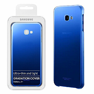 Samsung EF-AJ415CLEGWW Gradation Cover Maks priekš Samsung J415 Galaxy J4+ Zils