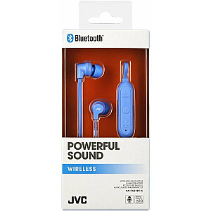 JVC HA-FX21BTAE Powerful Sound Bluetooth 4.1 Bezvadu Austiņas Zilas