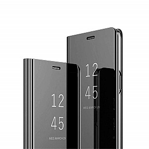 Mocco Clear View Cover Case Чехол Книжка для телефона Samsung Galaxy A42 5G Чёрный