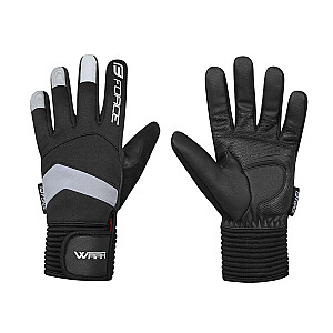 Перчатки Зимние перчатки Force Warm черные (Z)